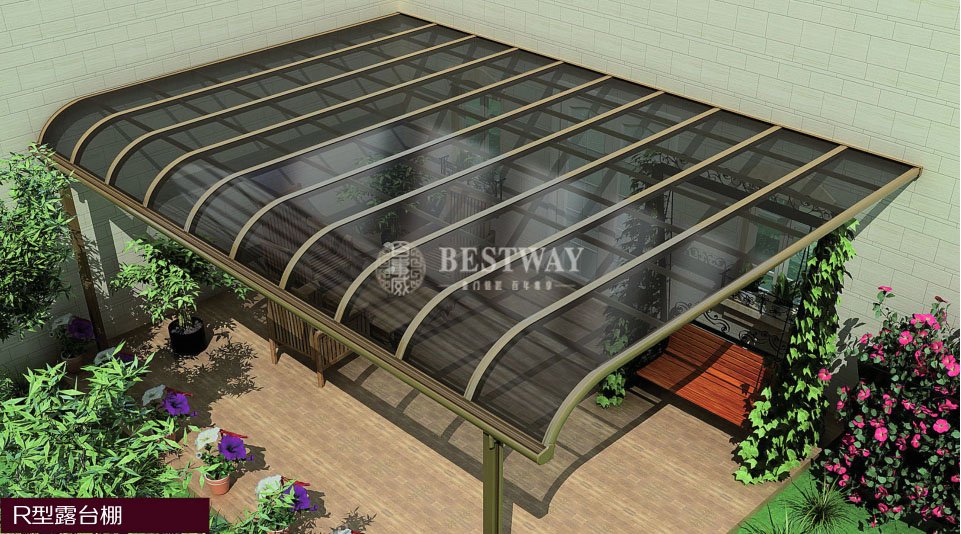 鋁藝陽(yáng)光棚